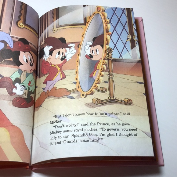 📚5 for $25 Disney's 👑Prince & the Pauper vintage kids book 1st edition Nice! - Picture 4 of 4